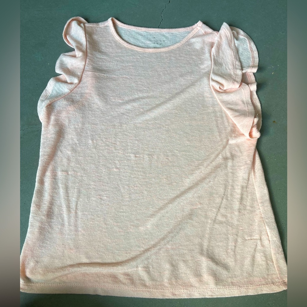 A new day peach blouse